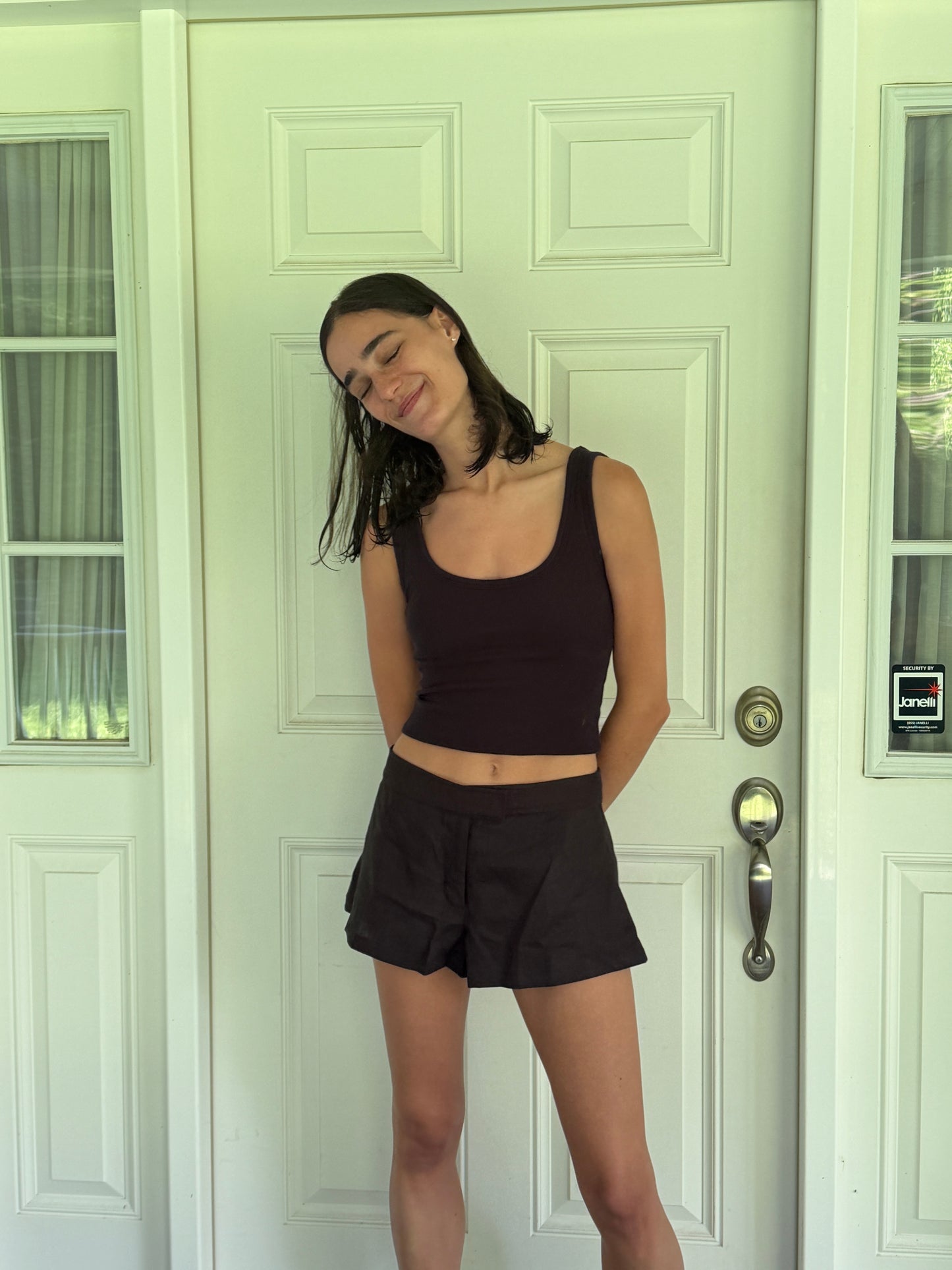 Sailor Low Rise Linen Short